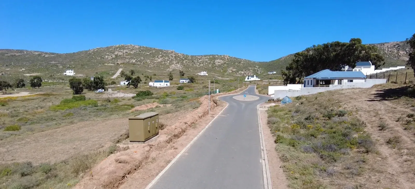 Roads and stands at St Helena Views